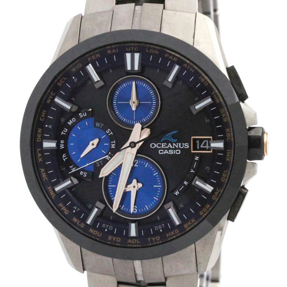 CASIO Oceanus Manta 10th Anniversary LTD Solar Titanium Watch OCW-S3001C-1AJF